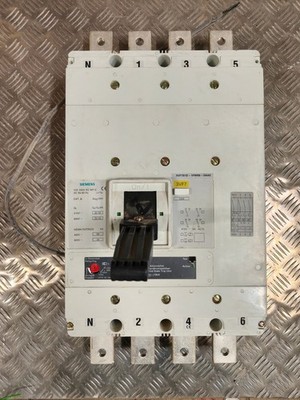 Siemens 3VF7212 1FM60 1250 Ampere Leistungschalter 1250A geprüft