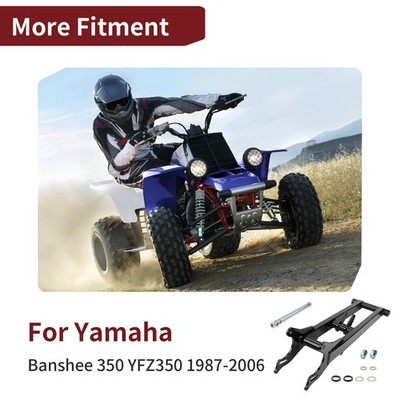 +6'' Extended Rear Swingarm Black For Yamaha Banshee 350 YFZ350 87-06 Heavy Duty