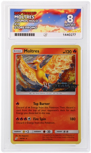 Moltres graded ACE 8 for sale on eBay