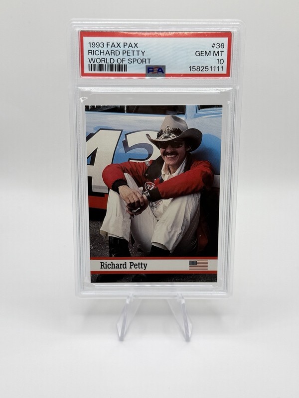 1993 Fax Pax Richard Petty World of Sport PSA 10 #36