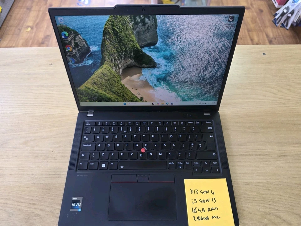 Lenovo ThinkPad X13 Gen 4 i5 13th Gen 13.3" 16GB RAM 256GB SSD, photo 1 of 5