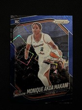 2025 Panini Prizm WNBA Monique Akoa Makani #98 Blue Velocity Mercury Rookie Card