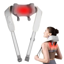 Neck Massager for Pain Relief Deep Tissue SKG 6D Kneading Neck Shoulder Massager