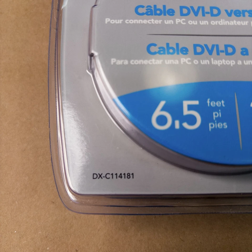 Dynex DX-C114181 6 Ft. Gold Plated DVI-D to HDMI Cable - Image 3 of 4