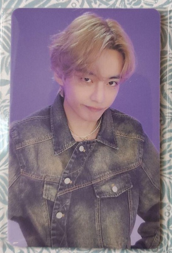 BTS V Layover Weverse Lucky draw PVC Limited POB Photocard