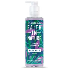 Image of Faith In Nature Lavender & Geranium Hand Wash - 400ml