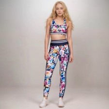 Johnny Was Fall Dance Floral Leggings Women  s Size Small NWT MSRP 210