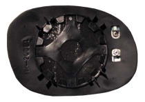 PER CITROEN XSARA PICASSO FINO AL 2009 VETRO + PIASTRA SX TERMICO CROMATO CURVO