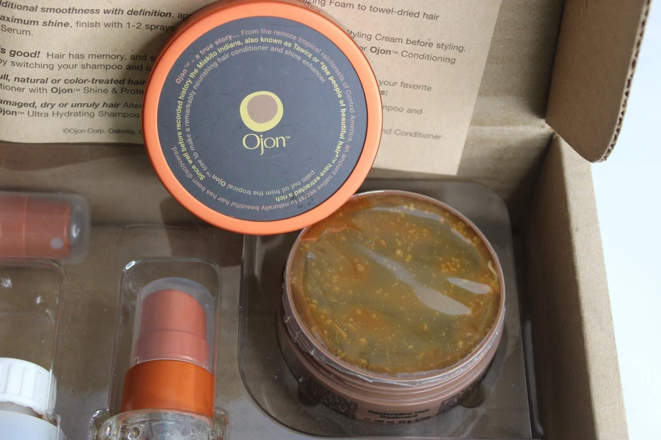 OJON 5pc Restore Volume Lift Kit NOS Applicator, Comb, Instructions Discontinued - Image 4 of 4