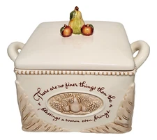 Square Covered Dish With Handles 2 Quart Casserole Bakeware Cookware