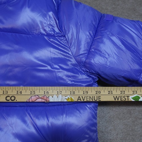 UGG Koolaburra Puffer Coat Purple Size Small Faux Sherpa Collar Lined Pockets - Picture 7 of 17