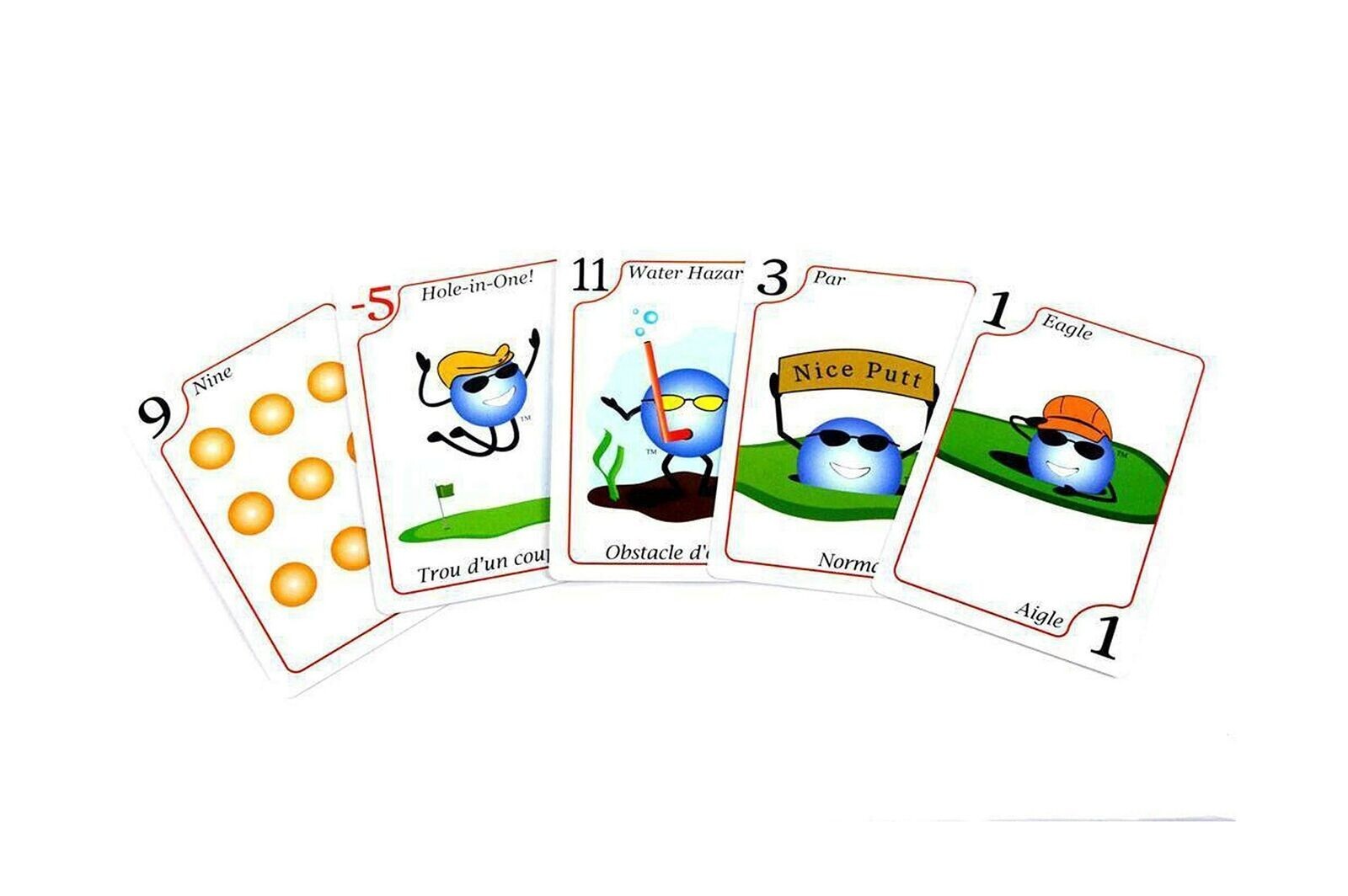 Play Nine The Strategy Card Game of Golf Card Games for Families