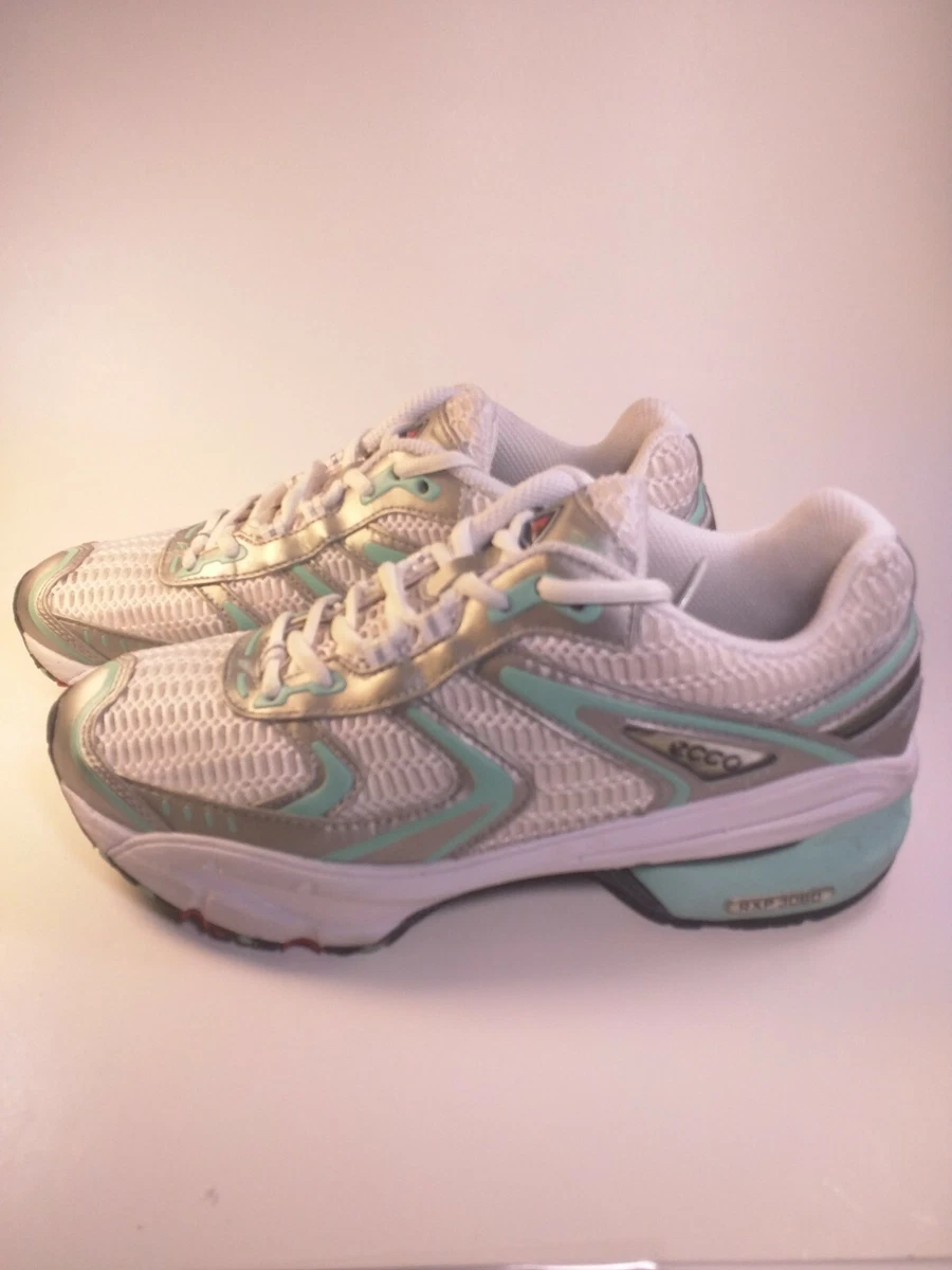 EUC Ecco RXP 3060 Size 6-6.5 Womens Green Athletic Running Shoes | eBay