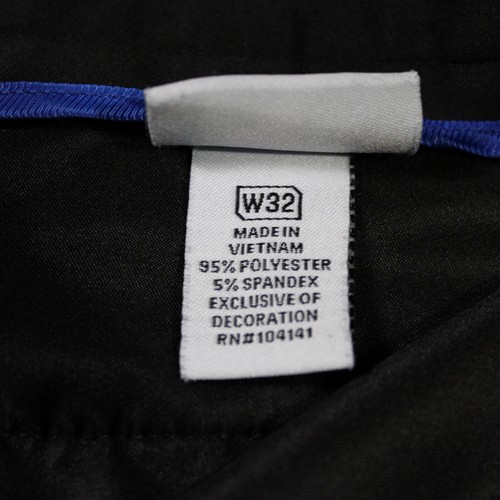 Men's Slazenger Flat Front Black Golf Shorts - Size 32 (10" inseam) - Picture 3 of 9