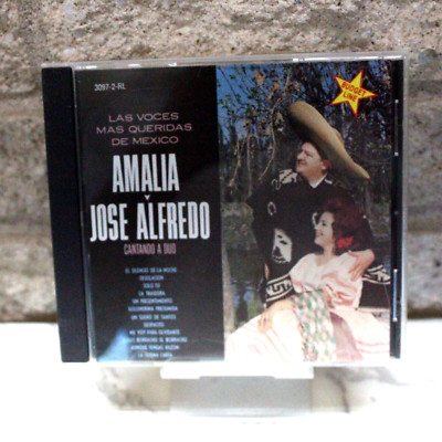 Las Voces Mas Queridas de Mexico by Amalia Y Jose Alfredo (CD, Mar-1991, Sony...
