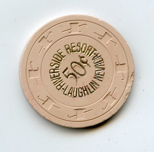 .50 Chip from the Riverside Resort Casino Laughlin Nevada H&C
