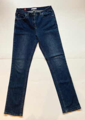 Jeans Million X RITA Größe 42 Länge 34 dunkelblau Stretch Überlänge fast wie neu