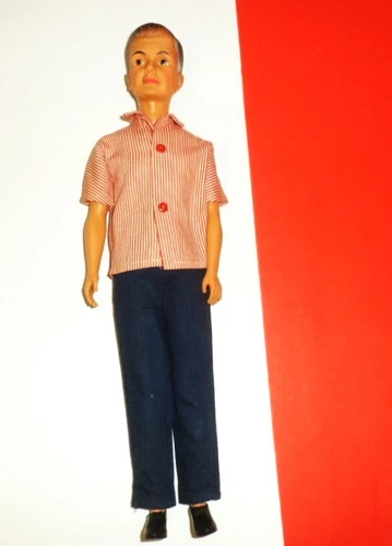 IDEAL TAMMY DOLL DAD FATHER #9396-3   13"  1963 ORIGINAL OUTFIT