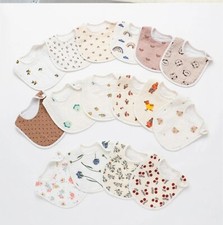 Baby bips, Muslin bips set, pack of 6 ,quality, unisex packs. baby-toddler