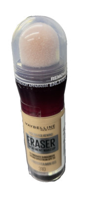Maybelline Instant Age Rewind Eraser Foundation 0.68 fl oz SPF 20 Shade 310 NEW!