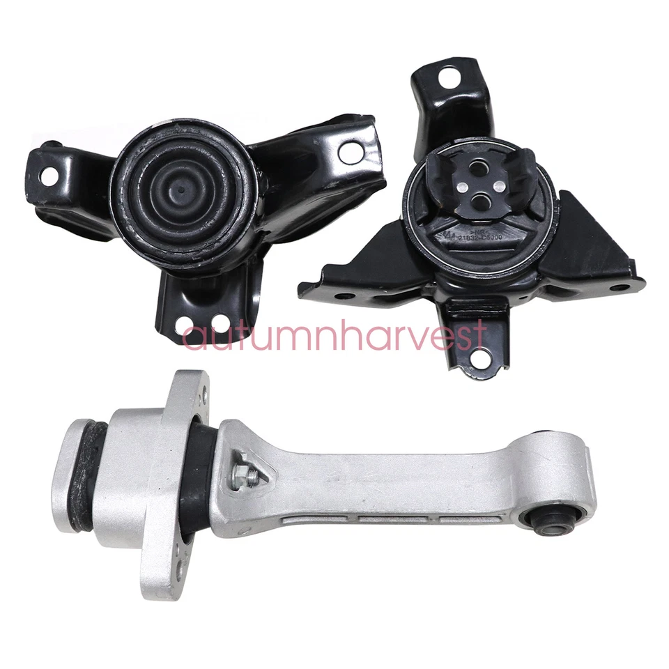 Pack (3) Engine Motor Mounts & Automatic Trans Mount Kit Fits Kia Sedona 15-2021 - Image 3 of 4