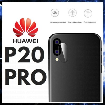 Protezione Per Fotocamera Posteriore Huawei P20/P20 Pro - Vetro Temperato Trasparente 7.5H Anti Graffio - Film HD Facile Da Applicare