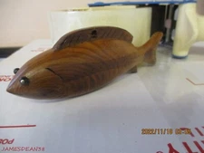 DICK DON TRUDELL ICE FISHING SPEARING DECOY CONTEMPORARY XMAS ORNAMENT 38