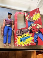 Big Jim Mattel Torpedo Fist Box Dr Steel Wolfpack P.A.C.K. Comandante La Frusta