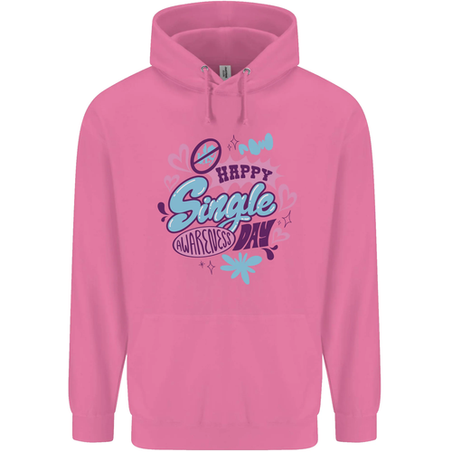 Happy Single Day Anti Valentines Romance Childrens Kids Hoodie - Picture 5 of 84