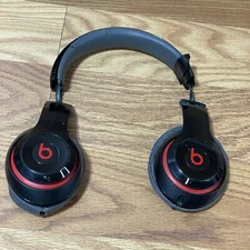 Beats By Dr. Dre Black Ear Cup Over the Ear Headset Headphones for Pc & Mobiles