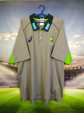 Cricket Australia Jersey Polo Size XXL Shirt Asics