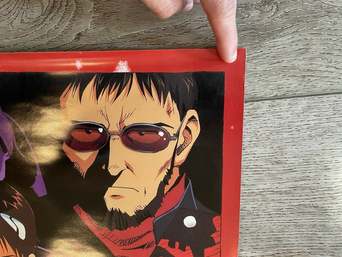 Vintage Neon Genesis Evangelion Anime Poster Sega | eBay