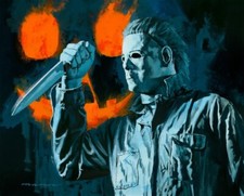 HALLOWEEN MIKE MYERS Limited edition print PAUL MANN #88 JOHN CARPENTER R2022