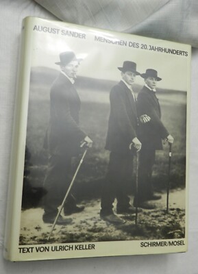 1980, August Sander. Menschen des 20 Portraitphotographien, HBw