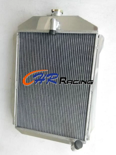 Radiador de aluminio de 4 filas para Chevrolet Chevy Car L6 1940-1941 motor manual MT Foto 2 de 4