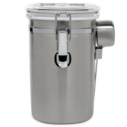 ChefWave Stainless Steel Coffee Canister with Measuring Spoon. eBay