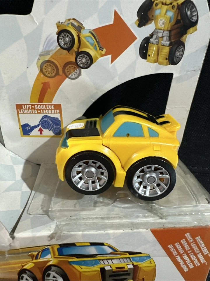 Playskool Heroes Transformers Rescue Bots Bumblebee Quick Launch Garage NIB - Image 2 of 4