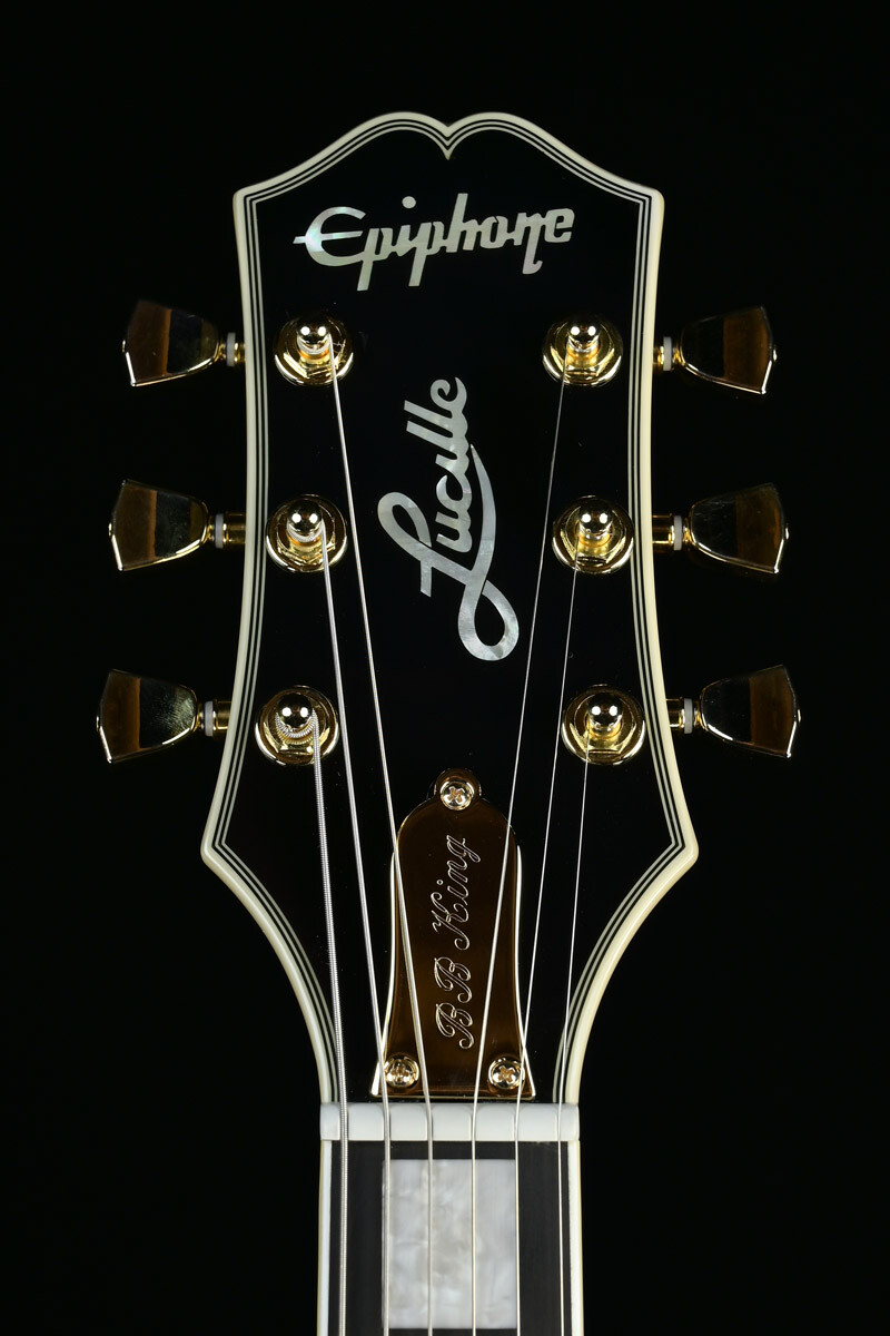 Epiphone BB King Lucille B.B. King Lucille Ebony semi-aco Epiphone BB King Lucille B.B. King Lucille Ebony semi-aco