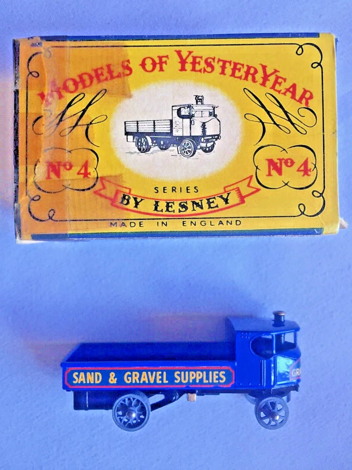 Lesney MATCHBOX Models Of YesterYear No 4 ~1915 Sentinel Steam Waggon w/Orig Box - Image 2 of 4