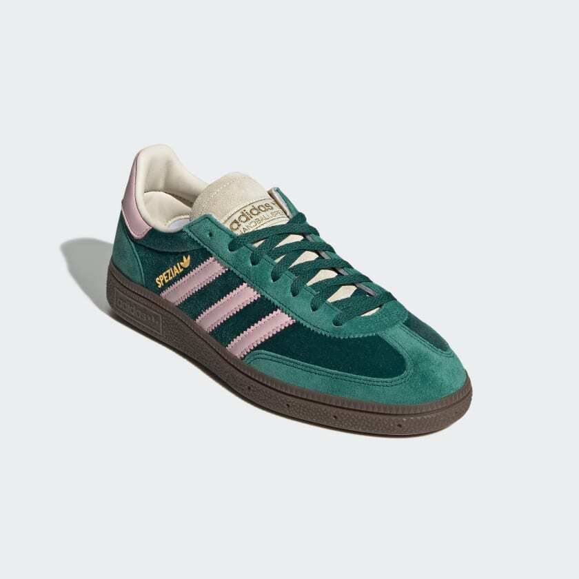 ★【Adidas】 Handball Spezial Collegiate Green Clear Pink★ adidas Originals Handball Spezial Collegiate Green/Clear