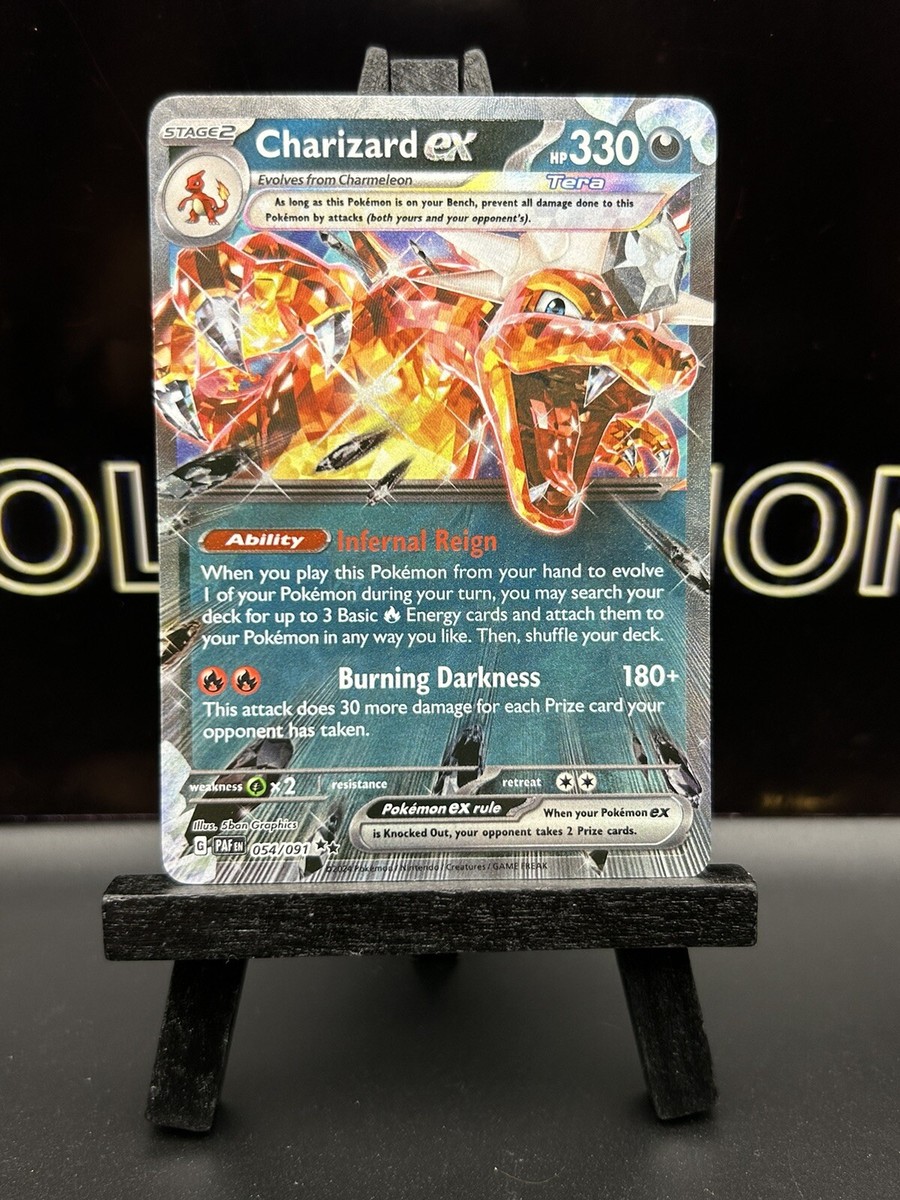 Charizard ex 054/091 Paldea Fates Ultra Rare Pokemon TCG NM | eBay