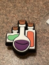 NWT Crocs Jibbitz Halloween Witch Potion Bottles Poison Charm