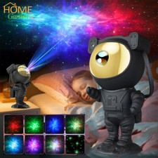 Astronaut Star Galaxy Projector Night Light Starry Nebula Ceiling LED Kids Gift