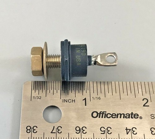 WESTINGHOUSE JAN1N1190 Diode Switching 600V 35A 2-Pin DO-5 - Picture 5 of 5