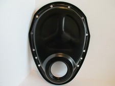 Small Block Chevy Black Timing Chain Cover Sbc 283 327 350 4932bk