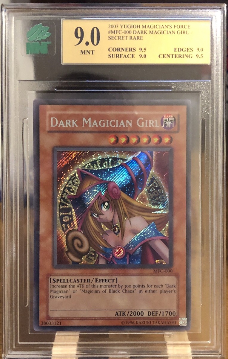 PSA9 遊戯王 Dark Magician Girl MFC-000 アンリミ Yugioh - Dark Magician Girl MFC-000 Unlimited - MNT Graded 9 Like