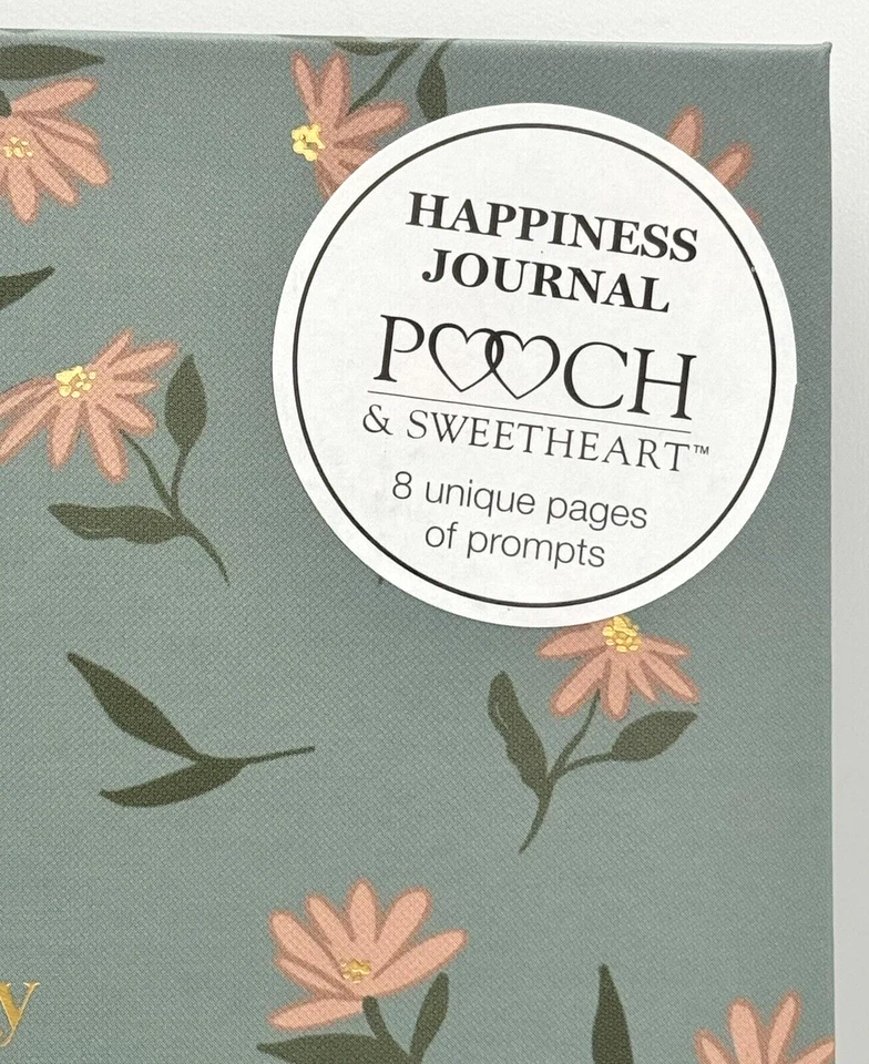 Happiness Journal Pooch & Sweetheart 8 Unique Pages Of Prompts BRAND NEW - Image 2 of 4
