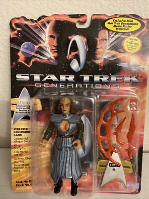 STAR TREK GENERATIONS LURSA 5 ACTION FIGURE PLAYMATES TOY (BRAND NEW)