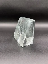 Nybro Sweden Crystal  Bookend, Solid Crystal