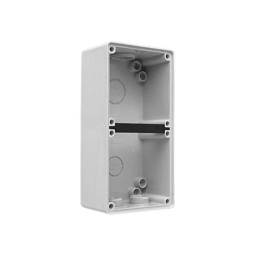 Clipsal by Schneider Electric 2 Gang Mounting Enclosure - 56E2-GY GREY - Picture 1 of 2